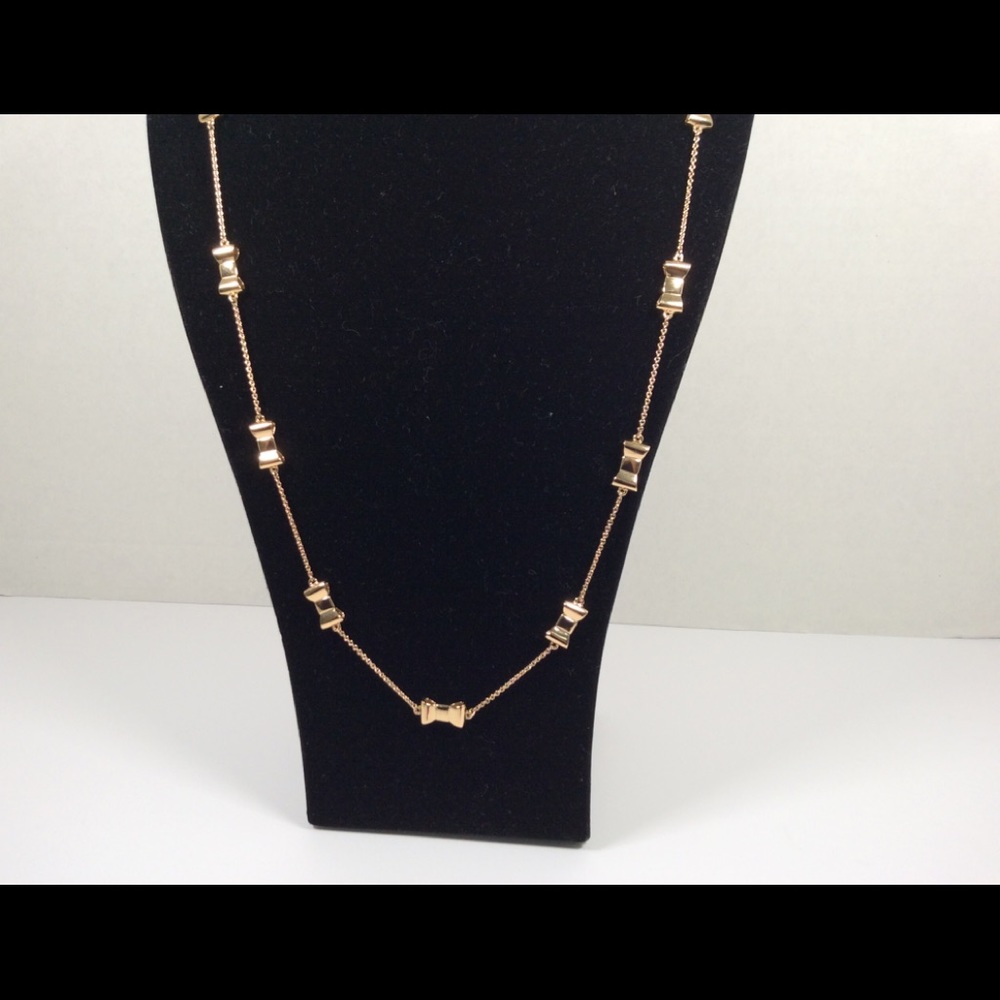 Kate Spade Take A Bow Scatter Necklace NWOT